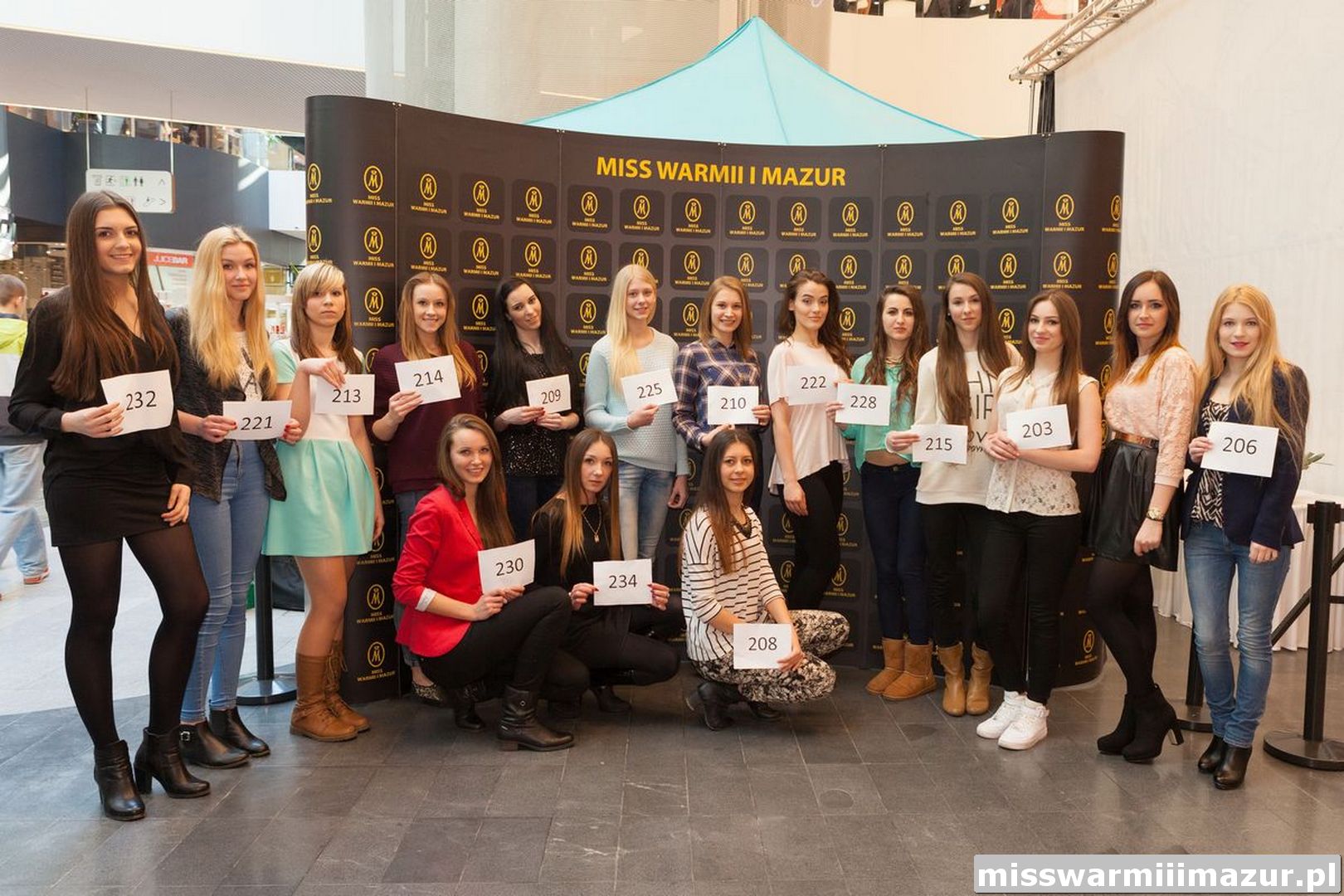 , Miss Warmii i Mazur 2015. II casting w Galerii Warmińskiej Olsztyn, Miss Warmii i Mazur, Miss Warmii i Mazur